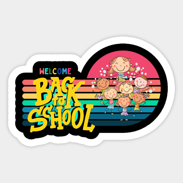 Welcome back to school Sticker by NICHE&NICHE